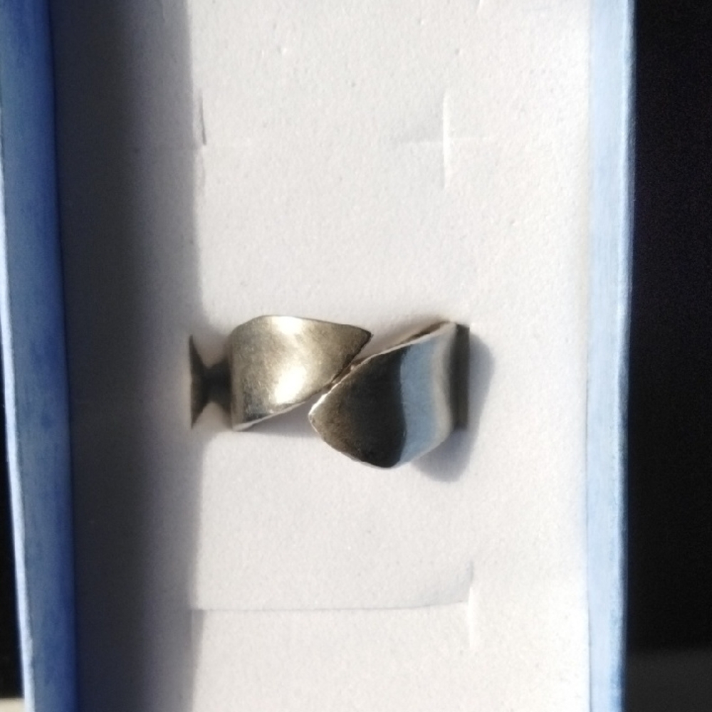 Silver Wrap Ring - image 1